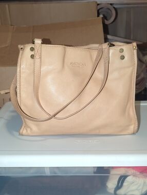 American Leather Shoulder Bag